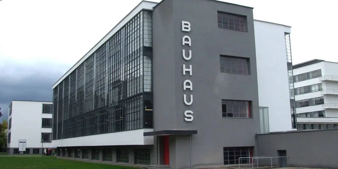 Edificio de la Bauhaus, Dessau, Alemania