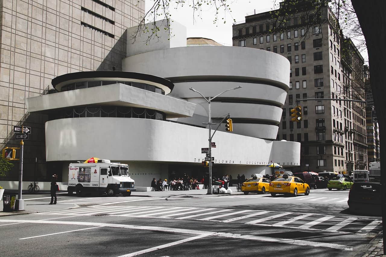 Museo Guggenheim de Nueva York, diseño icónico de Frank Lloyd Wright