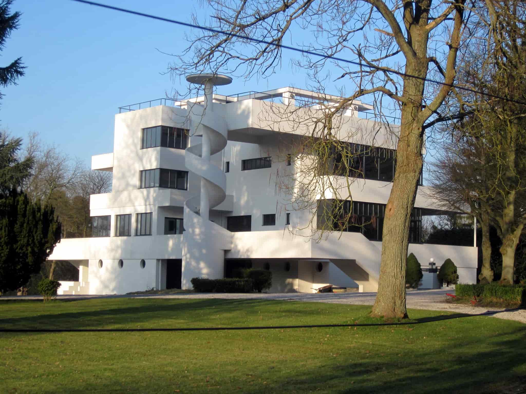 Villa Dirickz, arquitectura modernista de Marcel Leborgne cerca de Bruselas