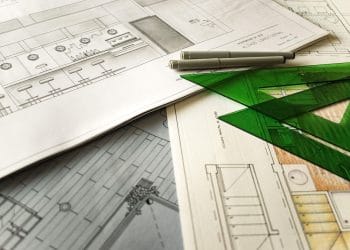 ¿Qué es un programa arquitectónico? 2 Programa arquitectónico con planos detallados y herramientas de diseño técnico.