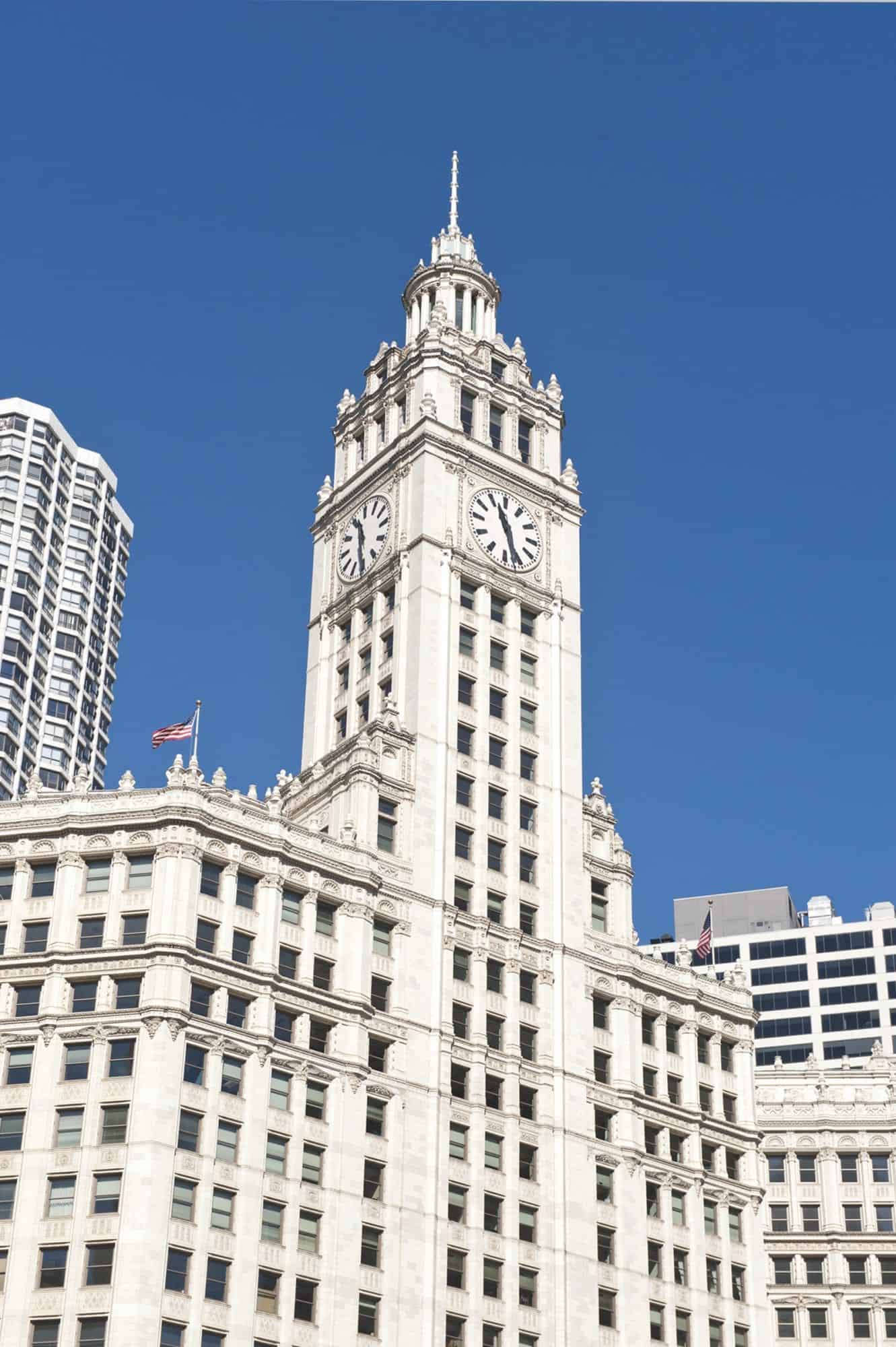 Edificio Wrigley, Chicago (Illinois), Estados Unidos