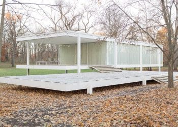 La casa Farnsworth de Mies van der Rohe