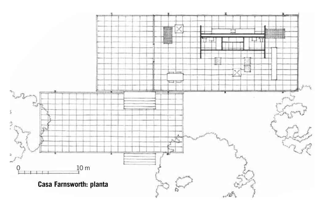 Mies Van Der Rohe Farnsworth House Casa Farnsworth Ludwig Mies Van My