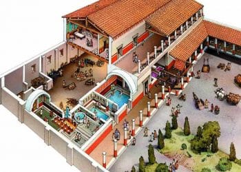 Casas romanas antiguas